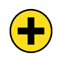 medical items health care icon yellow