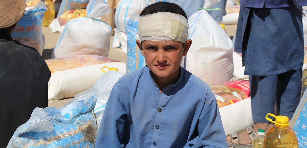 Young boy in Afghanistan