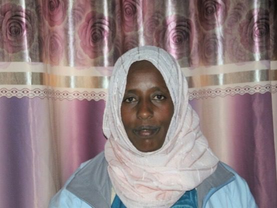 Ajaiba Shayicho, mother in ethiopia islamic relief rightsholder who received qurbani meat