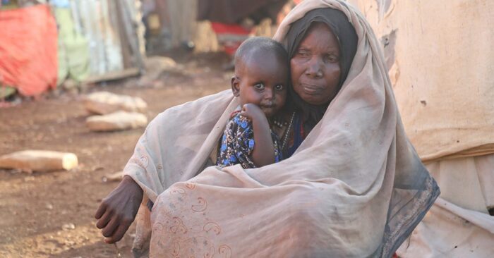East Africa - A mother with her child