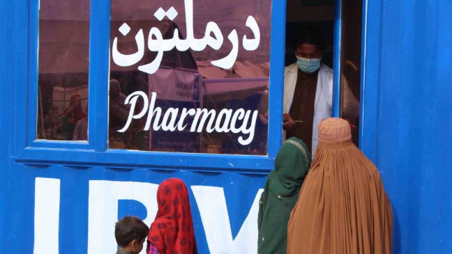 pharmacy in afghanistan for afghan returnees seeking medical support