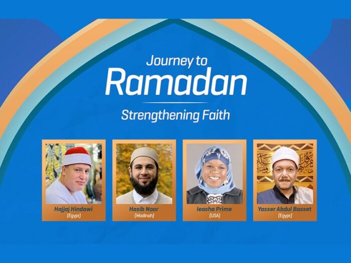 poster for journey to ramadan tour event by islamic relief