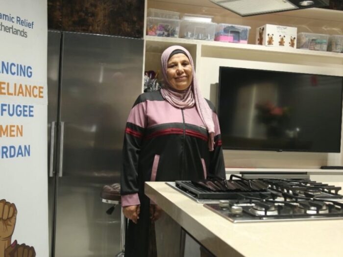 Muyassar, a 46-year-old Syrian refugee supported by Islamic Relief in Jordan