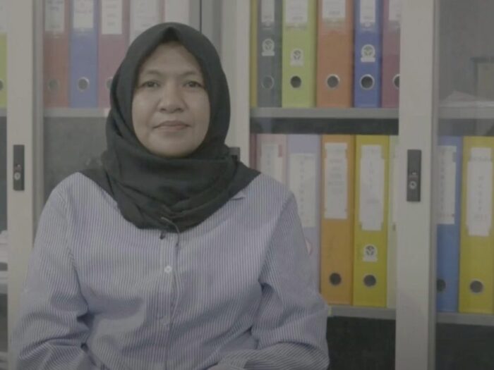 an indonesian woman suharta who is helping Indonesian communities fight early forced marriage