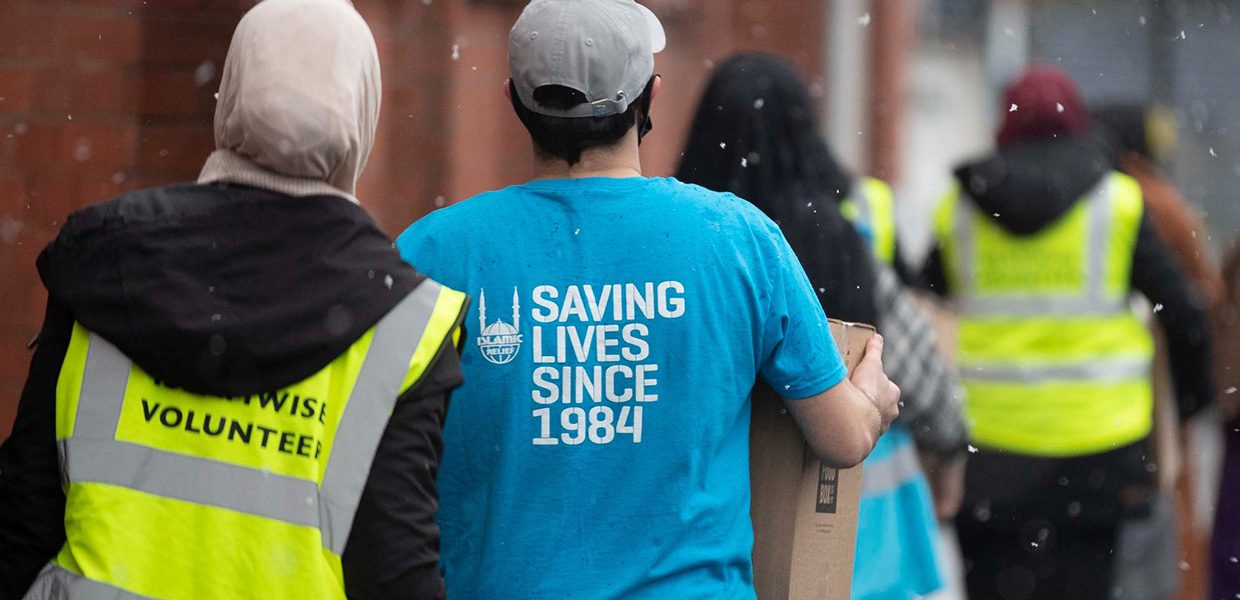 Islamic Relief aid workers